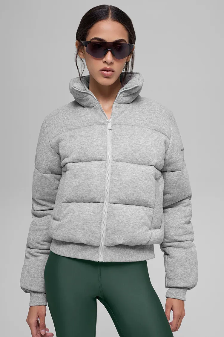 Jaqueta Puffer Moletom