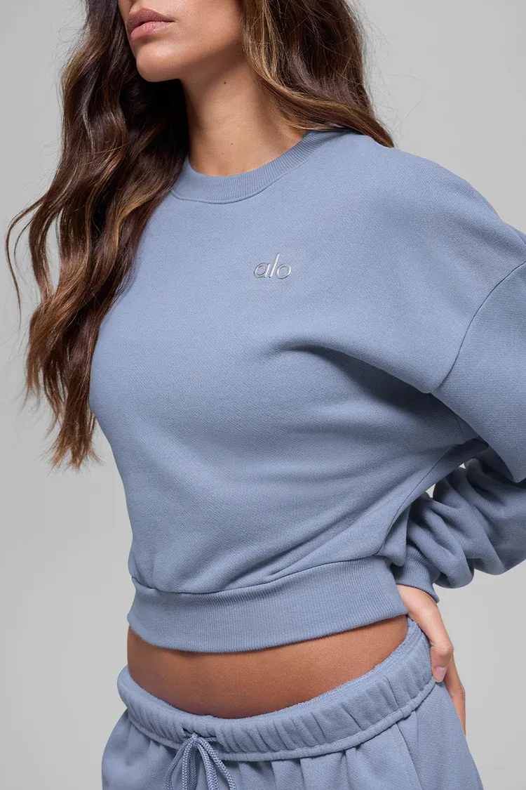 Moletom Cropped Accolade Crewneck