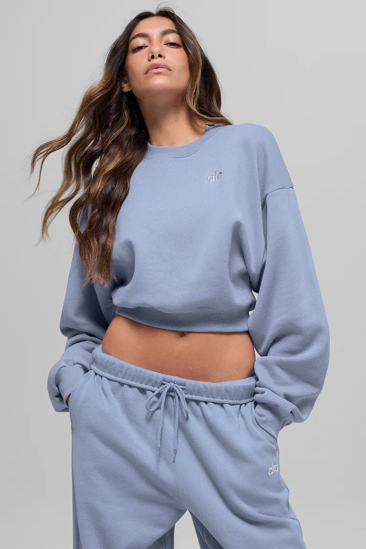 Moletom Cropped Accolade Crewneck
