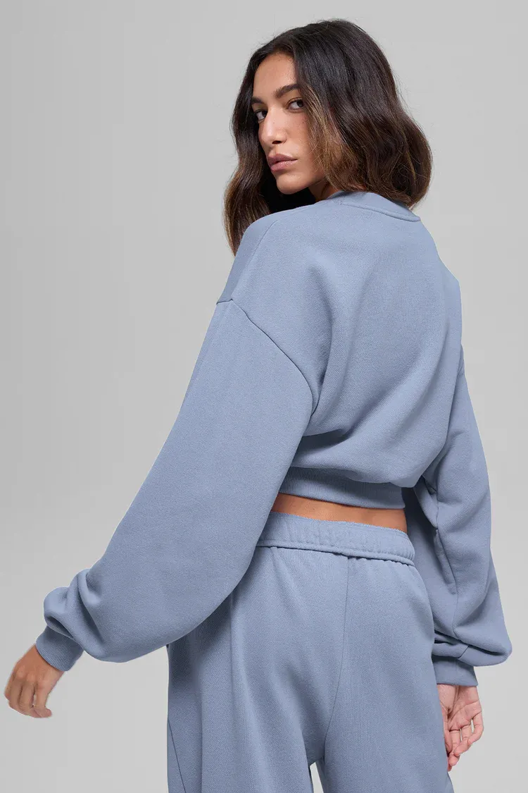 Moletom Cropped Accolade Crewneck