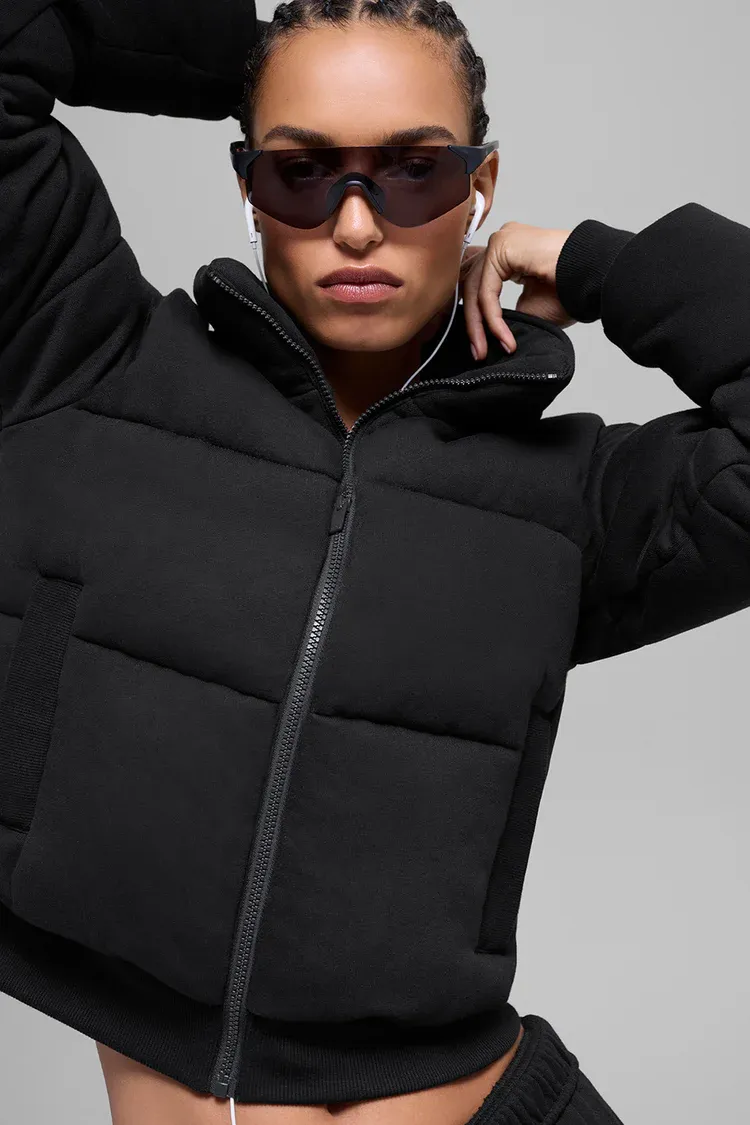Jaqueta Puffer Moletom