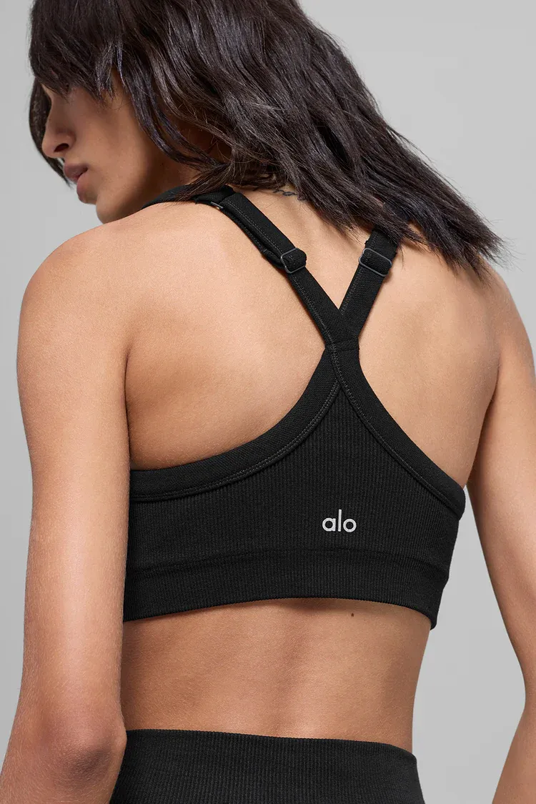 Top Seamless Two Tone Rib