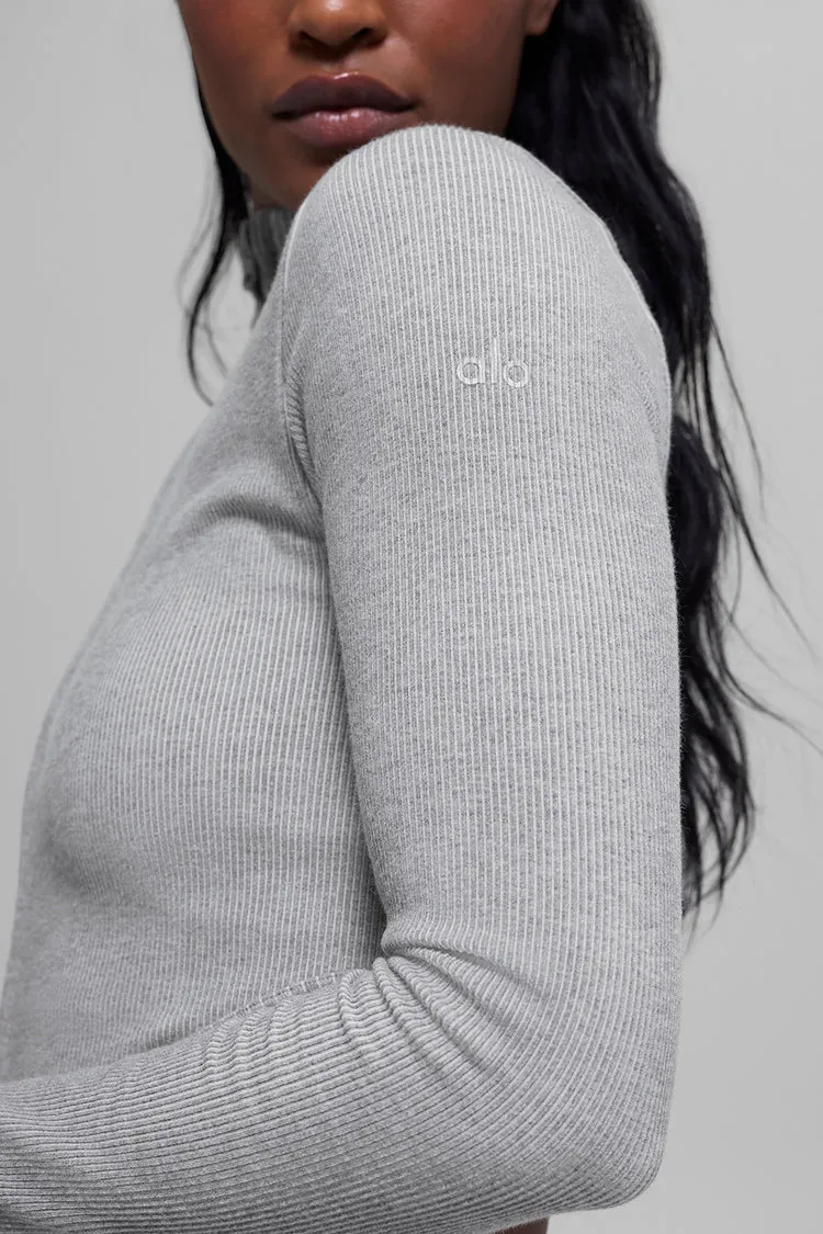 Jaqueta Seamless Two Tone Rib