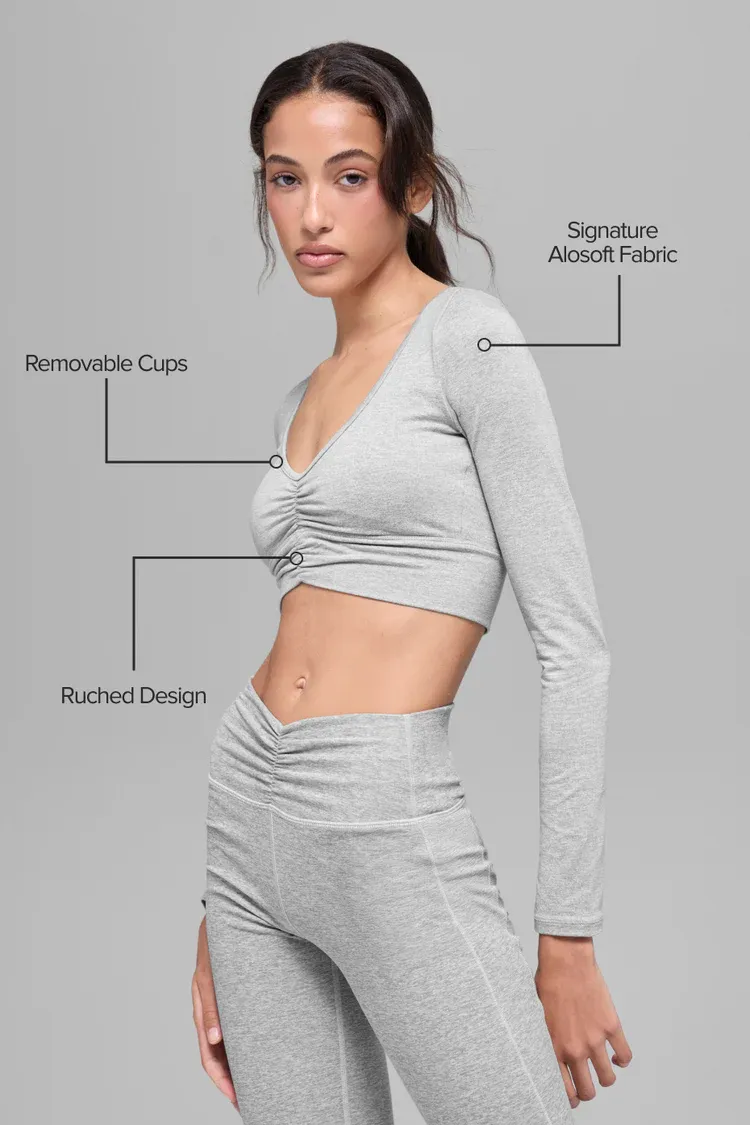 Top Alosoft Intuition Manga Longa
