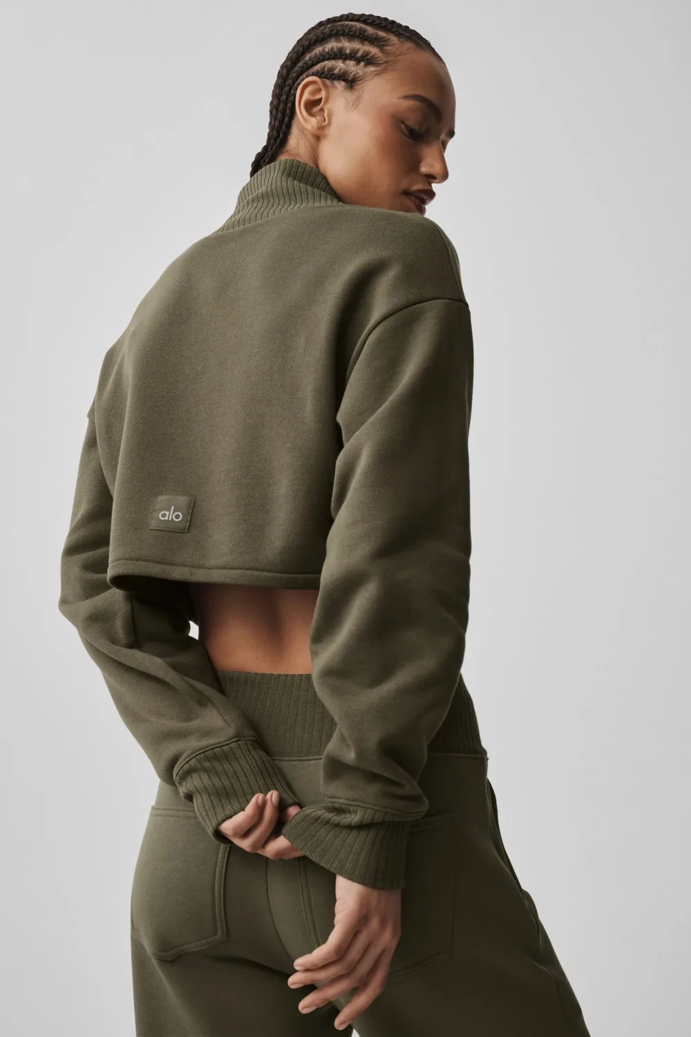 Casaco Cropped Serenity Coverup