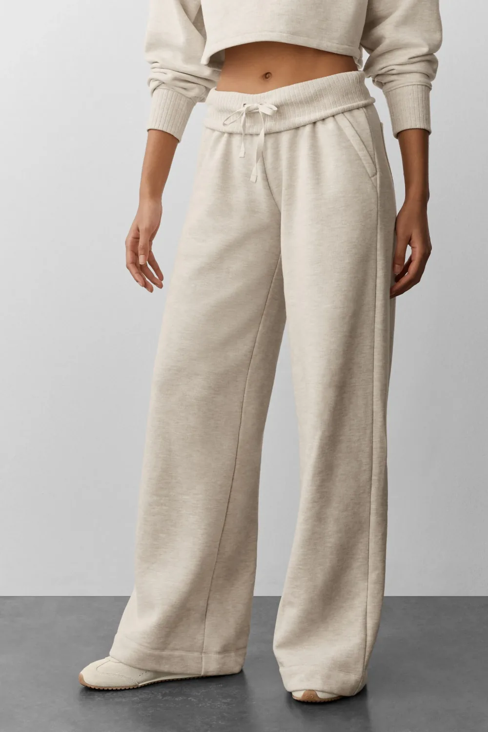 Calça De Moletom Wide Leg Serenity