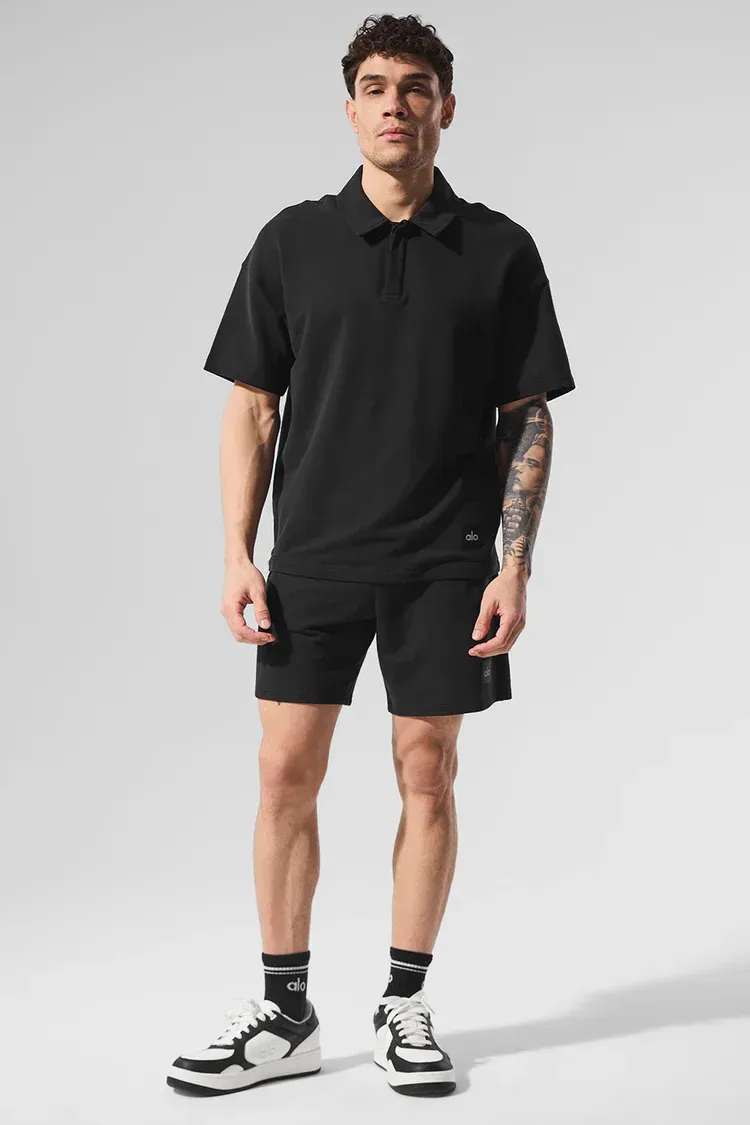 Blusa Polo Double Take Manga Curta