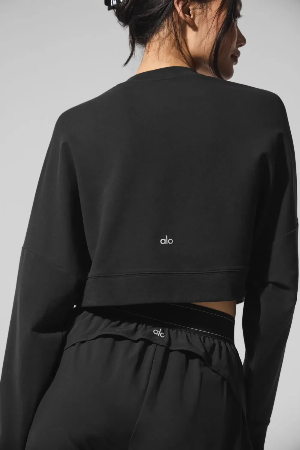Moletom Cropped Sway Crew Neck