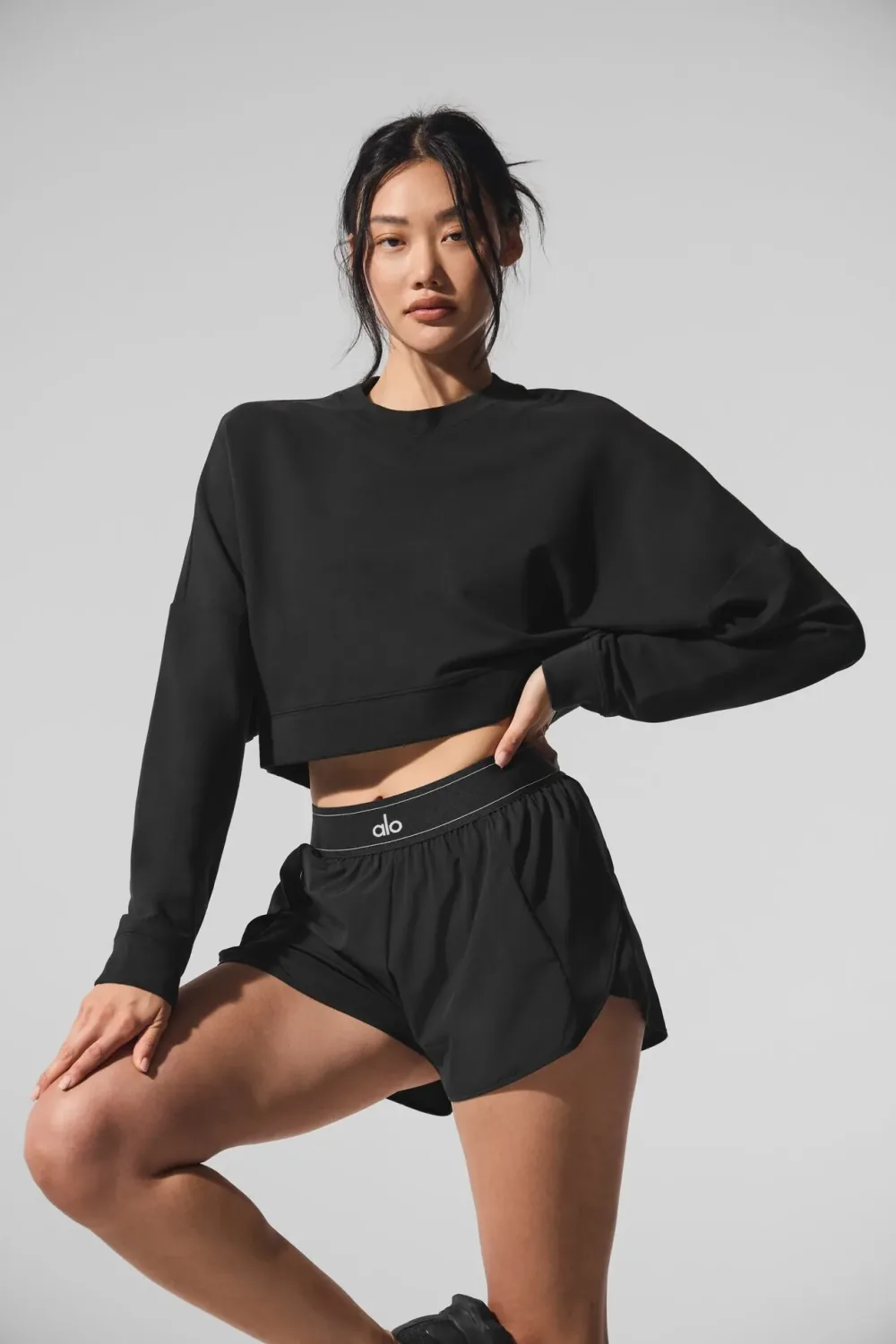 Moletom Cropped Sway Crew Neck
