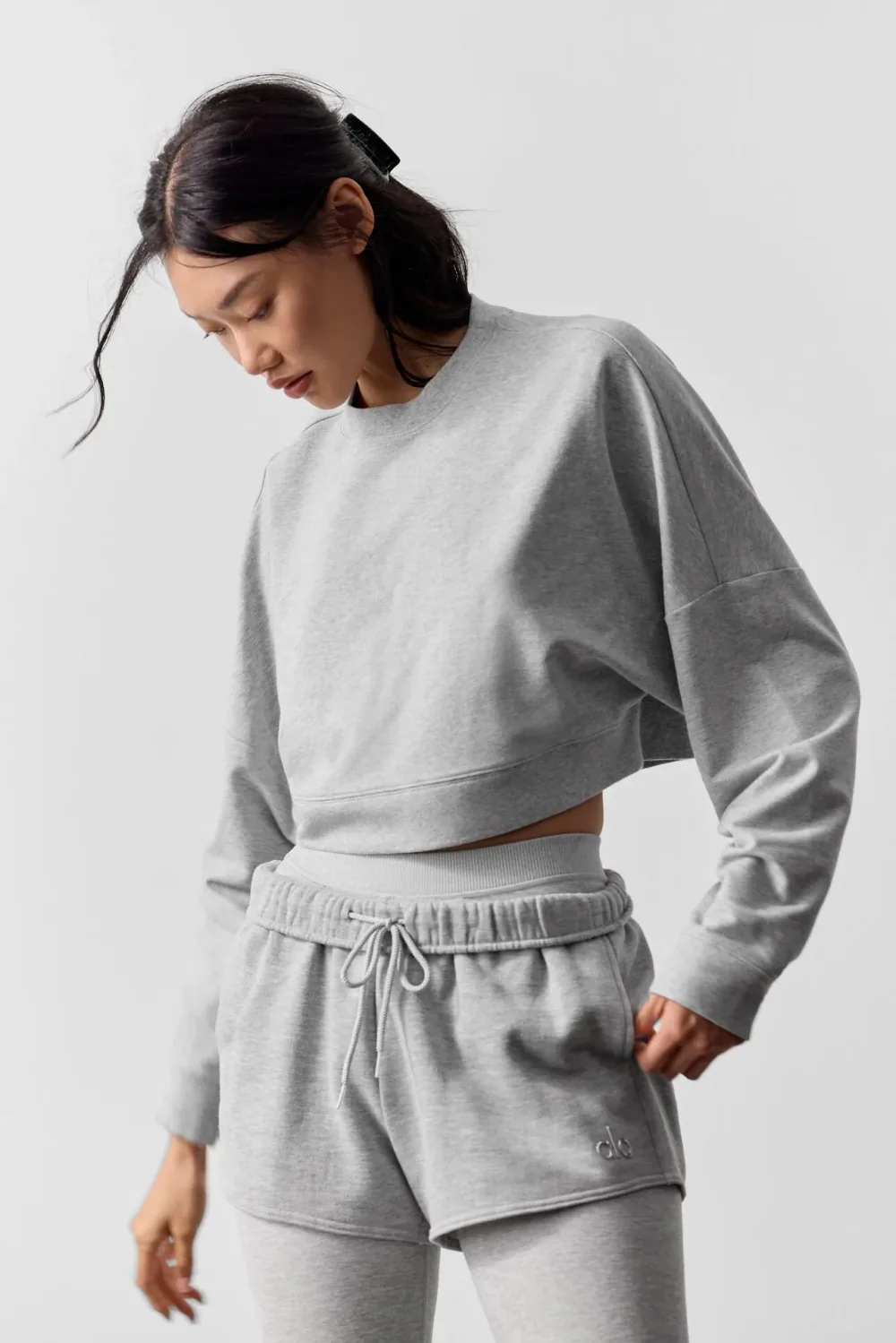 Moletom Cropped Sway Crew Neck