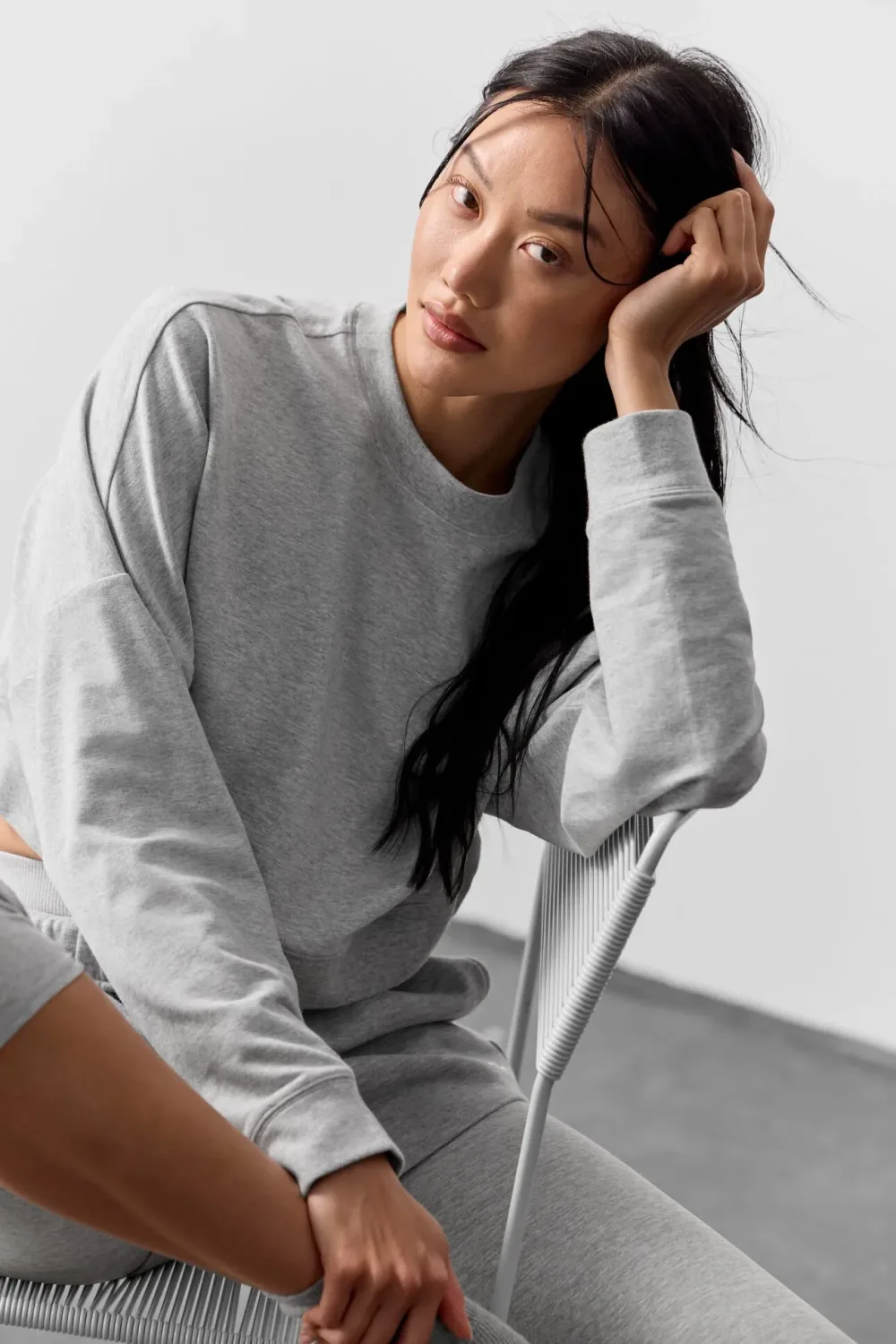 Moletom Cropped Sway Crew Neck