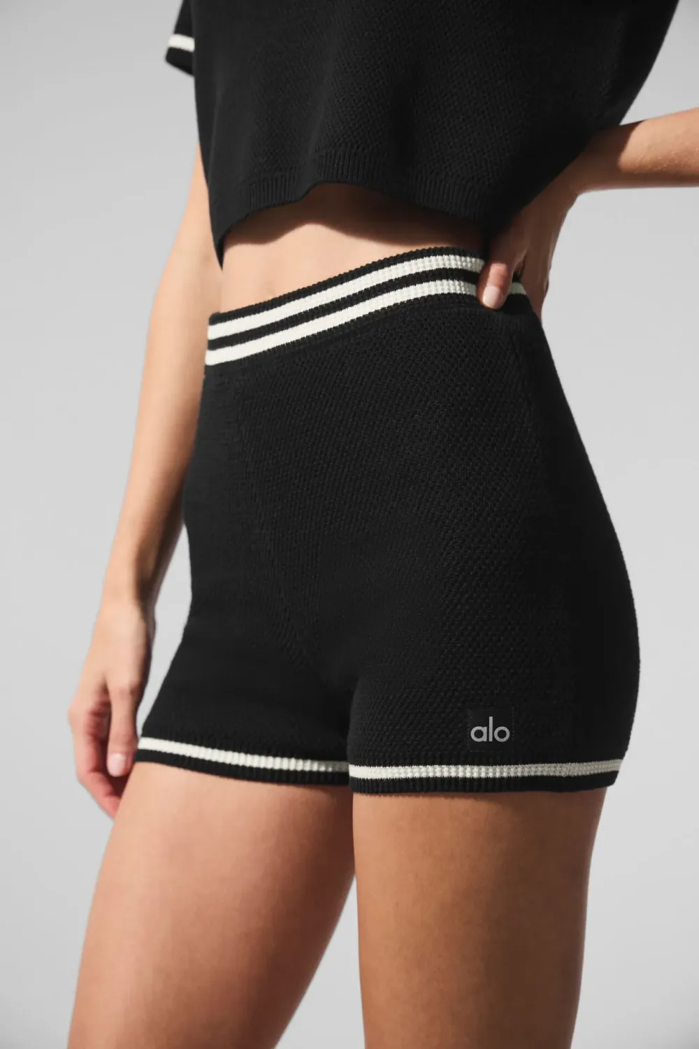 Shorts Tennis Club Sweater Knit Hot